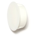 Midwest Fastener 1" White Nylon Plastic Flush Head Hole Plugs 6PK 69454